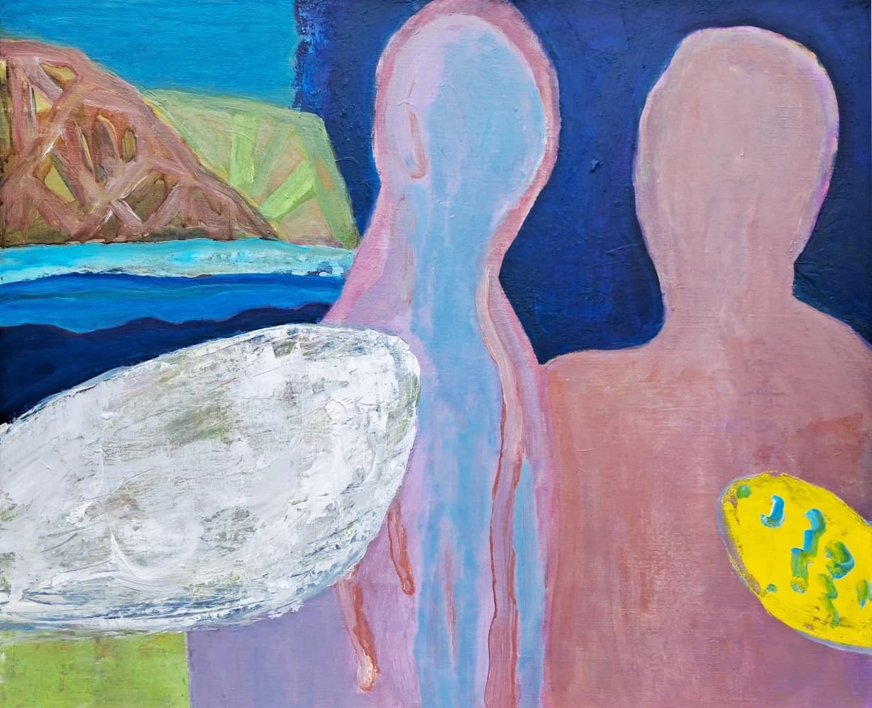 동행 — Acrylic on canvas